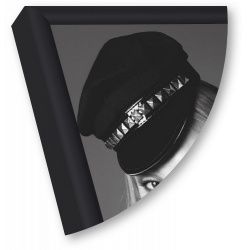Рамка Нельсон 02, А4, черный матовый RAL-9005 в Уфе - картинка, изображение, фото