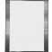Рамка Клик ПК-25  с дек. уголком А1, серебро матовое анодир. в Уфе - картинка, изображение, фото